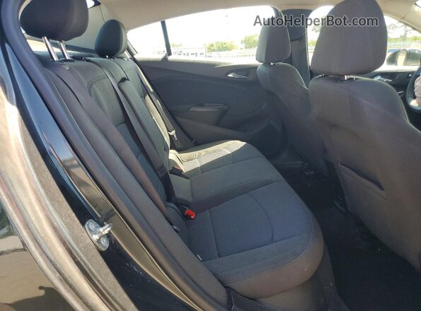 1G1BE5SM3J7186982 2018 CHEVROLET CRUZE Black Vista de los asientos traseros