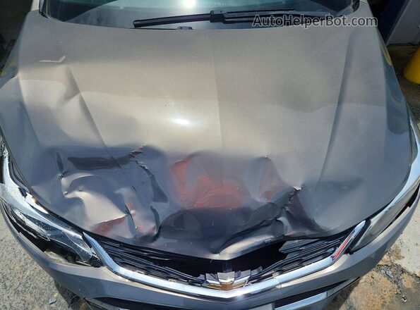 1G1BE5SM3J7239003 2018 CHEVROLET CRUZE Gray Rear interior view