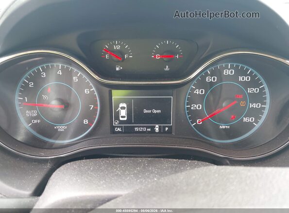 1G1BE5SM4H7116692 2017 CHEVROLET CRUZE Blue უკანა სავარძლების ხედი