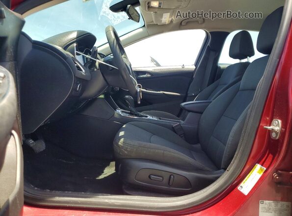 1G1BE5SM4H7210023 2017 CHEVROLET CRUZE Red Front interior view