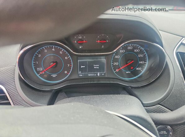 1G1BE5SM4H7216307 2017 CHEVROLET CRUZE Blue Սարքավորումների վահանակի տեսք