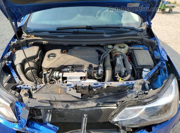 1G1BE5SM4H7216307 2017 CHEVROLET CRUZE Blue Սալոնի հետևի տեսք