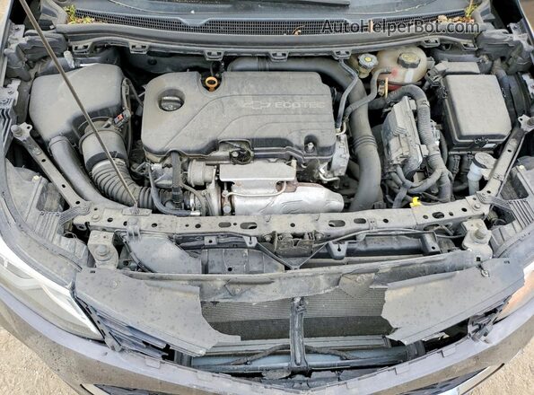 1G1BE5SM4H7231082 2017 CHEVROLET CRUZE Charcoal Rear interior view
