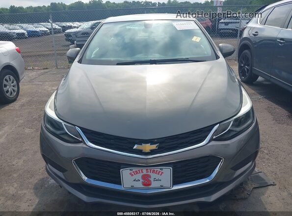 1G1BE5SM4H7236296 2017 CHEVROLET CRUZE Brown უკანა სალონის ხედი