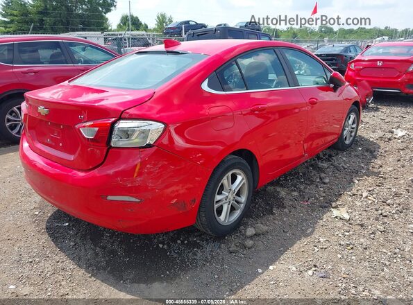 1G1BE5SM4J7168166 2018 CHEVROLET CRUZE Red Rear right