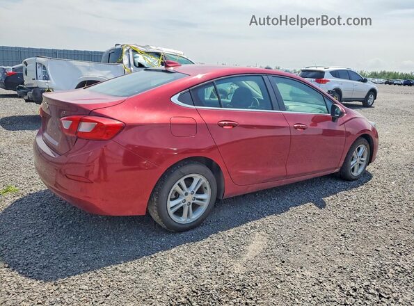 1G1BE5SM4J7201845 2018 CHEVROLET CRUZE Red Tył prawy