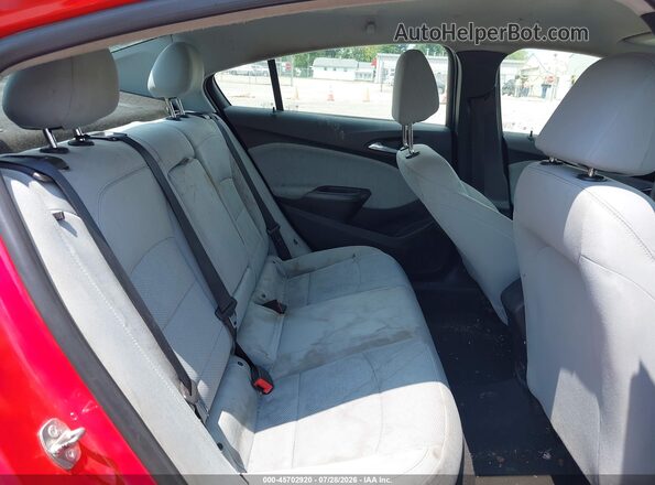1G1BE5SM4K7114528 2019 CHEVROLET CRUZE Red Widok naklejki z numerem VIN