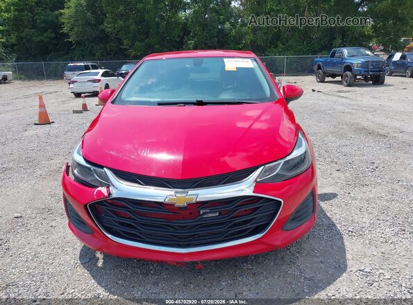 1G1BE5SM4K7114528 2019 CHEVROLET CRUZE Red Widok zestawu wskaźników