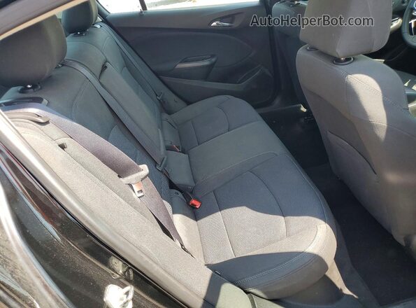 1G1BE5SM5J7154244 2018 CHEVROLET CRUZE Black უკანა სავარძლების ხედი