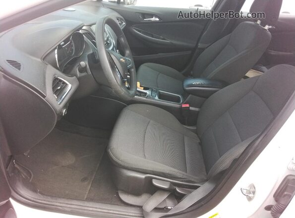1G1BE5SM5J7166717 2018 CHEVROLET CRUZE White Vista interior delantera