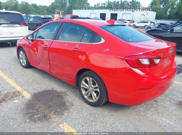 1G1BE5SM5K7142404 2019 CHEVROLET CRUZE Красный Задняя левая четверть