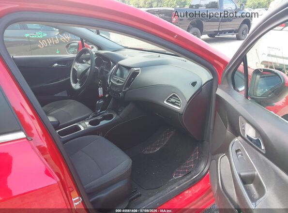 1G1BE5SM5K7142404 2019 CHEVROLET CRUZE Красный Вид салона спереди