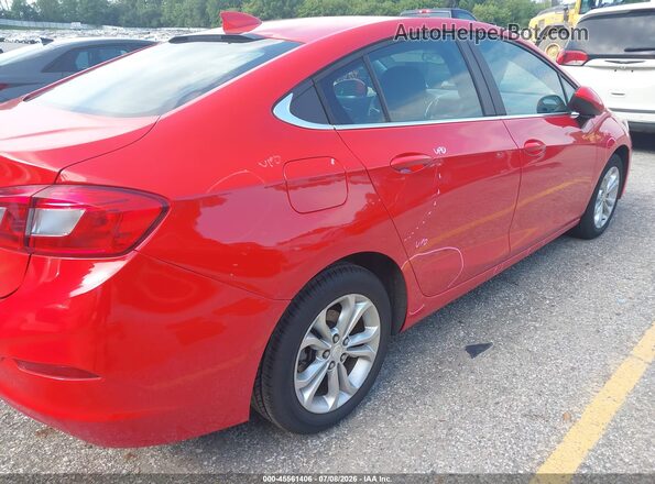 1G1BE5SM5K7142404 2019 CHEVROLET CRUZE Красный Задняя правая четверть