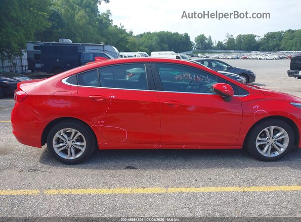 1G1BE5SM5K7142404 2019 CHEVROLET CRUZE Красный Вид задней части салона