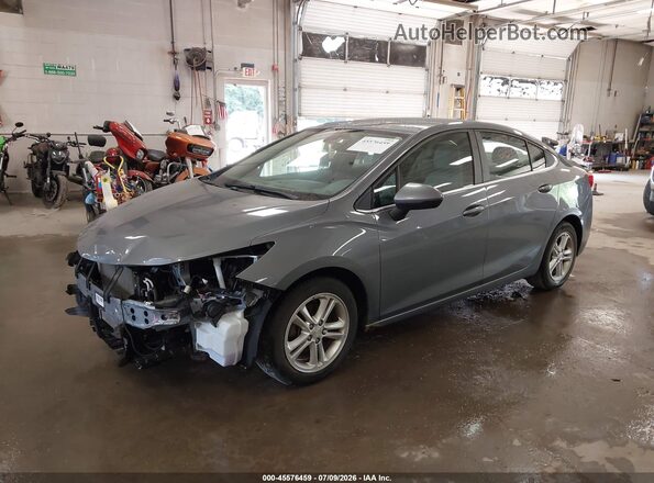1G1BE5SM6J7160201 2018 CHEVROLET CRUZE Gray Передня ліва чверть