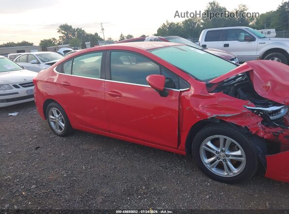 1G1BE5SM6J7161168 2018 CHEVROLET CRUZE Red Rear interior view