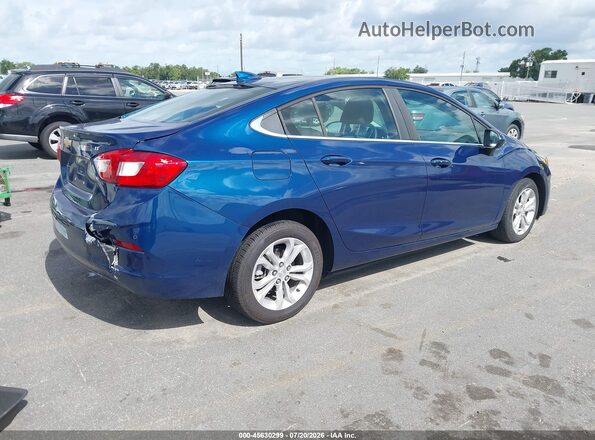 1G1BE5SM6K7111887 2019 CHEVROLET CRUZE Blue უკანა მარჯვენა