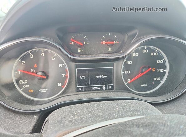 1G1BE5SM6K7124686 2019 CHEVROLET CRUZE White Instrument cluster view