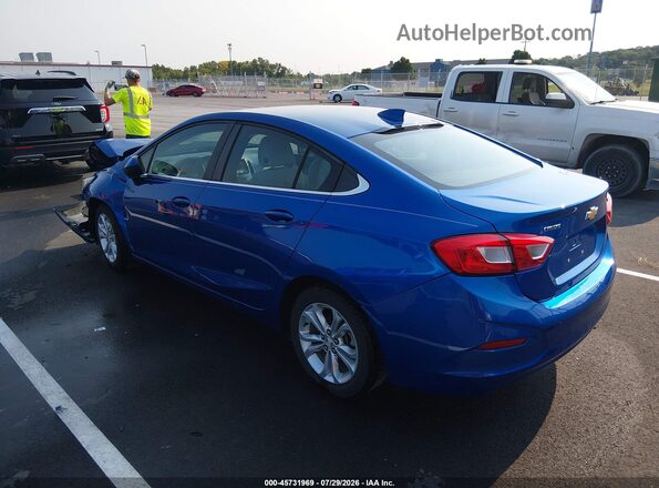 1G1BE5SM6K7138264 2019 CHEVROLET CRUZE Blue Tył lewy