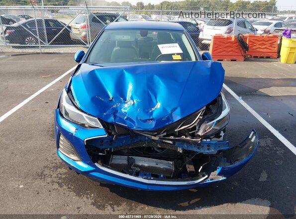1G1BE5SM6K7138264 2019 CHEVROLET CRUZE Blue Widok zestawu wskaźników
