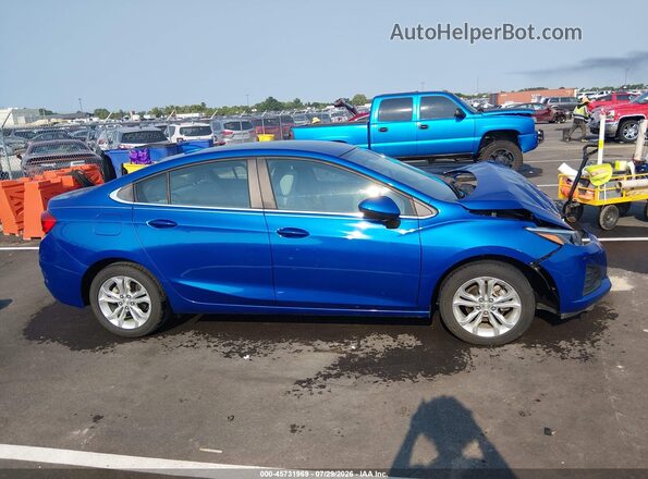 1G1BE5SM6K7138264 2019 CHEVROLET CRUZE Blue Widok wnętrza z tyłu