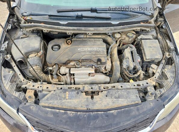 1G1BE5SM7G7326802 2016 CHEVROLET CRUZE Black Սալոնի հետևի տեսք