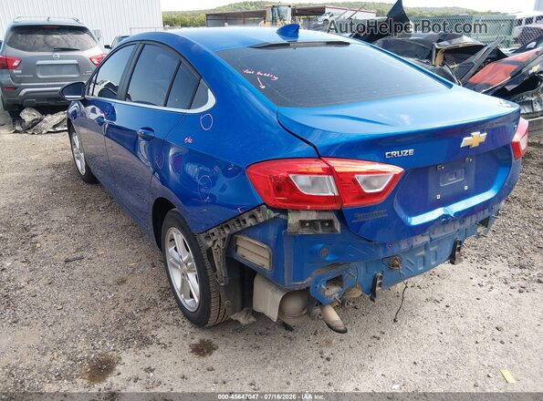 1G1BE5SM7H7166437 2017 CHEVROLET CRUZE Blue Задня ліва чверть