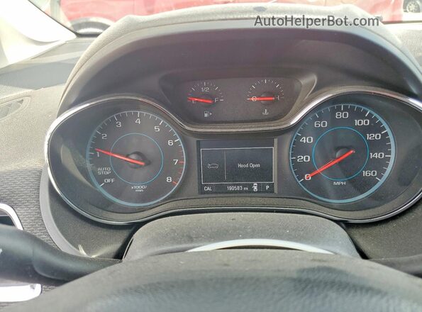 1G1BE5SM7J7116949 2018 CHEVROLET CRUZE Black Սարքավորումների վահանակի տեսք