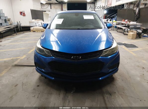 1G1BE5SM7J7130835 2018 CHEVROLET CRUZE Blue Vista del cuadro de instrumentos