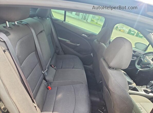 1G1BE5SM7J7204688 2018 CHEVROLET CRUZE Black Vista de los asientos traseros