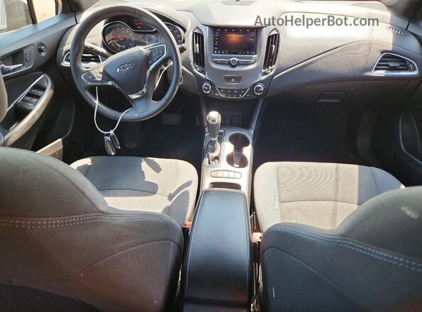 1G1BE5SM7K7111672 2019 CHEVROLET CRUZE Черный Вид панели приборов