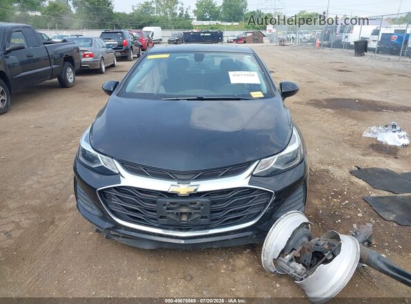 1G1BE5SM7K7120551 2019 CHEVROLET CRUZE Black უკანა სალონის ხედი