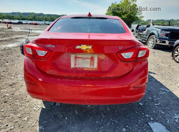 1G1BE5SM8G7242519 2016 CHEVROLET CRUZE Red Հետևի տեսք