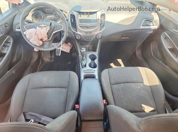 1G1BE5SM8G7258140 2016 CHEVROLET CRUZE Blue Dashboard view