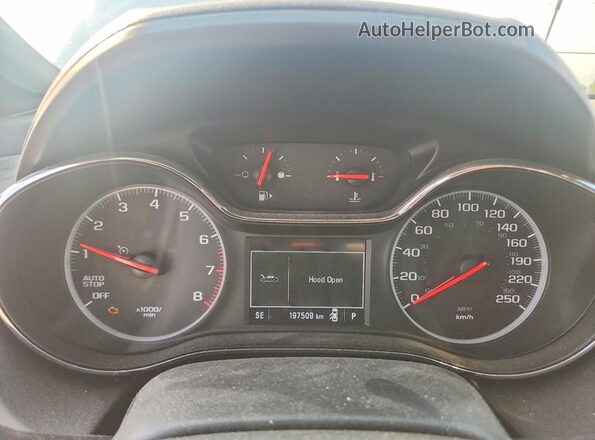 1G1BE5SM8K7111423 2019 CHEVROLET CRUZE White Vista del cuadro de instrumentos