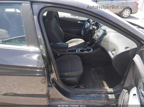 1G1BE5SM9G7312206 2016 CHEVROLET CRUZE Серый Вид салона спереди