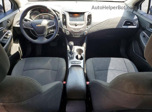 1G1BE5SMXG7286697 2016 CHEVROLET CRUZE Черный Вид панели приборов