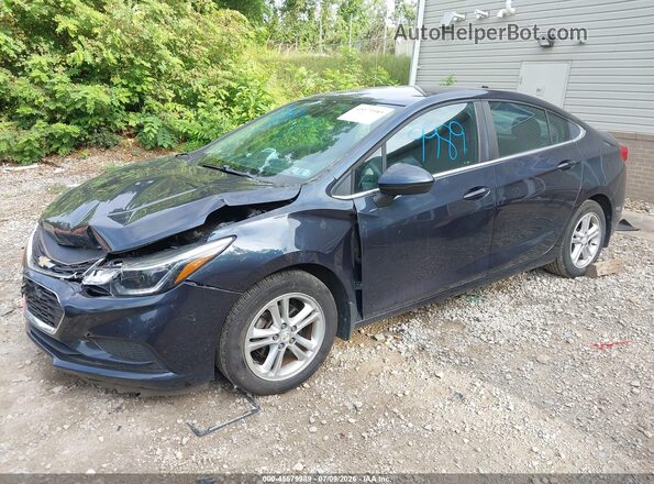 1G1BE5SMXG7300601 2016 CHEVROLET CRUZE Black Առջևի ձախ երեք քառորդ տեսարան