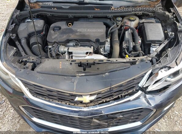 1G1BE5SMXG7300601 2016 CHEVROLET CRUZE Black Հետևի տեսք