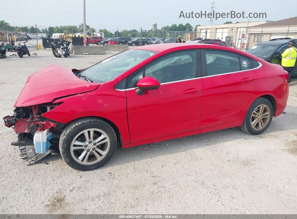 1G1BE5SMXG7319813 2016 CHEVROLET CRUZE Red Front left