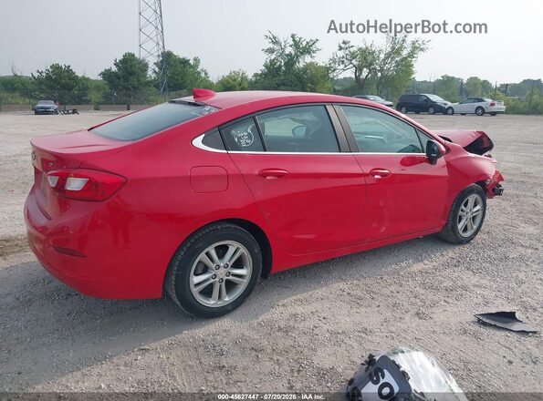 1G1BE5SMXG7319813 2016 CHEVROLET CRUZE Red Rear right