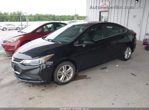 1G1BE5SMXH7104403 2017 CHEVROLET CRUZE Black წინა მარცხენა ხედი სამი მეოთხედიდან