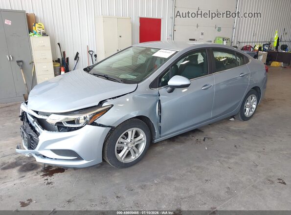 1G1BE5SMXJ7161271 2018 CHEVROLET CRUZE Light Blue Передняя левая четверть