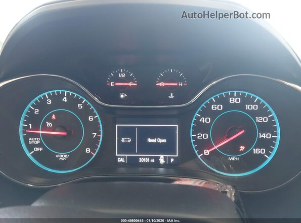 1G1BE5SMXJ7161271 2018 CHEVROLET CRUZE Light Blue Вид задних сидений