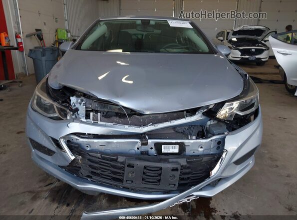 1G1BE5SMXJ7161271 2018 CHEVROLET CRUZE Light Blue Вид щитка приборов