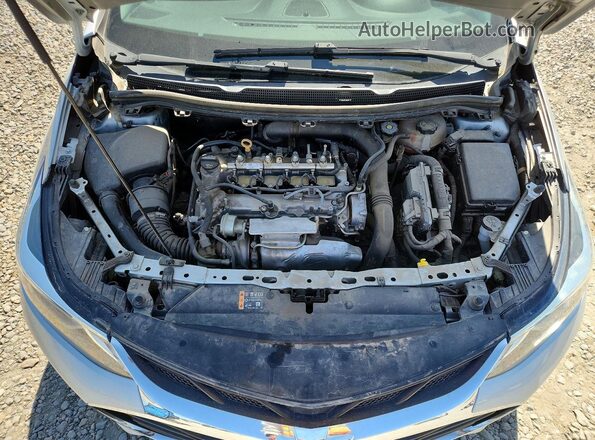 1G1BE5SMXK7107745 2019 CHEVROLET CRUZE Серебряный Вид задней части салона