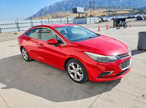 1G1BF5SM0H7204717 2017 CHEVROLET CRUZE Red Առջևի աջ