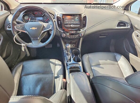 1G1BF5SM0H7204717 2017 CHEVROLET CRUZE Red Առջևի վահանակի տեսք