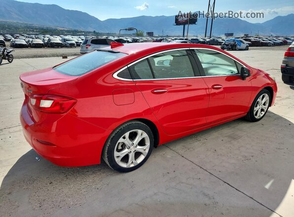 1G1BF5SM0H7204717 2017 CHEVROLET CRUZE Red Հետևի աջ