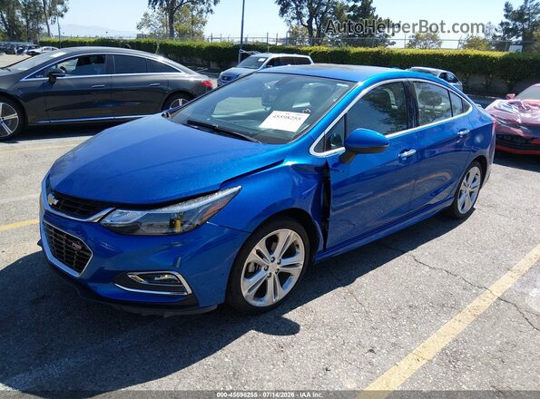 1G1BF5SM3H7122156 2017 CHEVROLET CRUZE Blue Передня ліва чверть